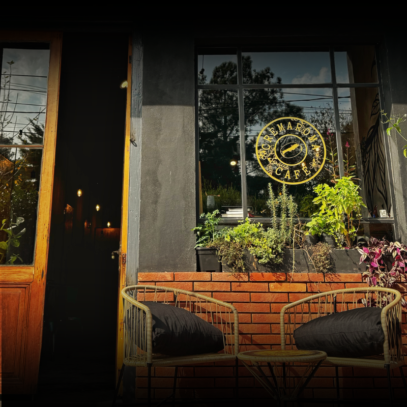 Entrada de Cremaroma Café